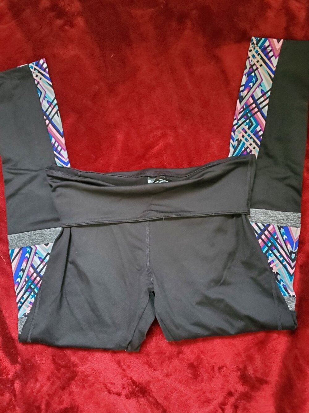 Victoria's Secret Ultimate PINK Fold Over leggings Size Medium NWOT